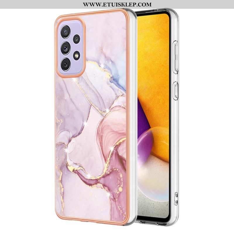 Etui do Samsung Galaxy A13 Silikonowy Elastyczny Marmur